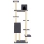 Cat scratching post with dark gray sisal posts 154 cm by vidaXL, Cat furniture - Ref: Foro24-171773, Price: 72,13 €, Discount: %