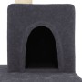 Cat scratching post with dark gray sisal posts 123 cm by vidaXL, Cat furniture - Ref: Foro24-171785, Price: 48,04 €, Discount: %