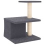 Rascador para gatos con postes de sisal gris oscuro 48 cm de vidaXL, Mobiliario para gatos - Ref: Foro24-171788, Precio: 29,0...