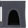 Rascador para gatos con postes de sisal gris oscuro 48 cm de vidaXL, Mobiliario para gatos - Ref: Foro24-171788, Precio: 29,0...