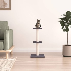 Katzenkratzbaum mit dunkelgrauen Sisalstämmen, 73 cm von vidaXL, Katzenmöbel - Ref: Foro24-172036, Preis: 23,64 €, Rabatt: %