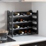 Bottle rack for 24 stackable PP bottles by vidaXL, Wine racks - Ref: Foro24-154978, Price: 55,84 €, Discount: %