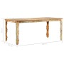 Recycled solid wood dining table 180x90x76 cm by vidaXL, Kitchen and dining tables - Ref: Foro24-286491, Price: 327,56 €, Dis...