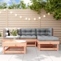 5-piece garden furniture set with Douglas fir wood cushions by vidaXL, Garden sets - Ref: Foro24-3185792, Price: 395,33 €, Di...