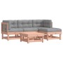 5-piece garden furniture set with Douglas fir wood cushions by vidaXL, Garden sets - Ref: Foro24-3185792, Price: 395,33 €, Di...