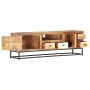 Recycled solid wood TV cabinet 120x30x40 cm by vidaXL, TV Furniture - Ref: Foro24-286506, Price: 293,21 €, Discount: %