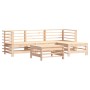 5-piece garden furniture set and solid wood cushions by vidaXL, Garden sets - Ref: Foro24-3185801, Price: 413,99 €, Discount: %