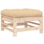 5-piece garden furniture set and solid wood cushions by vidaXL, Garden sets - Ref: Foro24-3185801, Price: 413,99 €, Discount: %