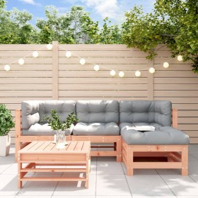 5-piece garden furniture set with Douglas fir wood cushions by vidaXL, Garden sets - Ref: Foro24-3185806, Price: 426,95 €, Di...