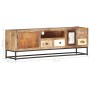 Recycled solid wood TV cabinet 120x30x40 cm by vidaXL, TV Furniture - Ref: Foro24-286506, Price: 293,21 €, Discount: %