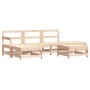 6-piece garden furniture set and solid wood cushions by vidaXL, Garden sets - Ref: Foro24-3185906, Price: 466,10 €, Discount: %