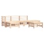 6-piece garden furniture set and solid wood cushions by vidaXL, Garden sets - Ref: Foro24-3185913, Price: 475,63 €, Discount: %