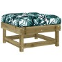 7-piece garden furniture set with impregnated pine wood cushions by vidaXL, Garden sets - Ref: Foro24-3185926, Price: 557,11 ...