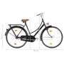 3056791 Holland Dutch Bike 28 inch Wheel 57 cm Frame Female (92312+92314) by vidaXL, bikes - Ref: Foro24-3056791, Price: 302,...