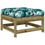 7-piece garden furniture set with impregnated pine wood cushions by vidaXL, Garden sets - Ref: Foro24-3185947, Price: 521,99 ...