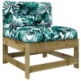 Garden furniture set 7 pieces and cushions made of impregnated pine wood by vidaXL, Garden sets - Ref: Foro24-3185968, Price:...