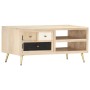 Mesa de centro de madera maciza de mango 90x45x40cm de vidaXL, Mesas de centro - Ref: Foro24-286523, Precio: 237,92 €, Descue...