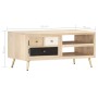 Mesa de centro de madera maciza de mango 90x45x40cm de vidaXL, Mesas de centro - Ref: Foro24-286523, Precio: 237,92 €, Descue...