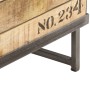 Solid mango wood TV cabinet 120x30x40 cm by vidaXL, TV Furniture - Ref: Foro24-286533, Price: 260,99 €, Discount: %