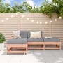 4-piece garden furniture set with Douglas fir wood cushions by vidaXL, Garden sets - Ref: Foro24-3186023, Price: 345,15 €, Di...