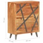 Aparador de madera maciza de acacia 60x30x75 cm de vidaXL, Aparadores - Ref: Foro24-286545, Precio: 184,92 €, Descuento: %