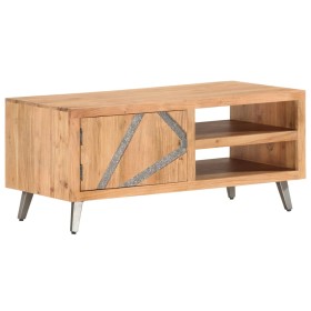 Mesa de centro de madera maciza de acacia 90x45x40cm de vidaXL, Mesas de centro - Ref: Foro24-286548, Precio: 263,99 €, Descu...