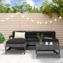 5-piece garden furniture set and gray solid wood cushions by vidaXL, Garden sets - Ref: Foro24-3186055, Price: 434,55 €, Disc...