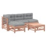 5-piece garden furniture set with Douglas fir wood cushions by vidaXL, Garden sets - Ref: Foro24-3186072, Price: 416,91 €, Di...