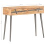 Solid acacia wood console table 90x30x75 cm by vidaXL, Side tables - Ref: Foro24-286549, Price: 145,97 €, Discount: %