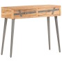 Solid acacia wood console table 90x30x75 cm by vidaXL, Side tables - Ref: Foro24-286549, Price: 145,97 €, Discount: %