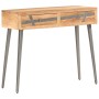 Solid acacia wood console table 90x30x75 cm by vidaXL, Side tables - Ref: Foro24-286549, Price: 145,97 €, Discount: %