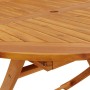 Juego de comedor de jardín 5 piezas madera maciza de acacia de vidaXL, Conjuntos de jardín - Ref: Foro24-3203353, Precio: 331...