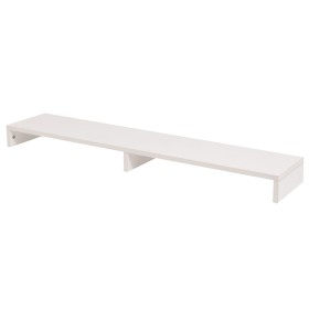 Chipboard display support 110x23.5x9 cm white by vidaXL, TV Furniture - Ref: Foro24-243663, Price: 58,03 €, Discount: %