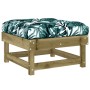 5-piece garden furniture set with impregnated pine wood cushions by vidaXL, Garden sets - Ref: Foro24-3185793, Price: 406,99 ...