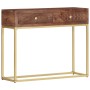 Solid mango wood console table 90x30x75 cm by vidaXL, Side tables - Ref: Foro24-286555, Price: 202,34 €, Discount: %