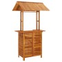 Juego muebles de bar de jardín 5 piezas madera maciza de acacia de vidaXL, Conjuntos de jardín - Ref: Foro24-3116005, Precio:...