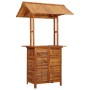 Garden bar table with acacia wood roof 113x106x217 cm by vidaXL, Garden tables - Ref: Foro24-45909, Price: 368,29 €, Discount: %