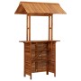 Garden bar table with acacia wood roof 113x106x217 cm by vidaXL, Garden tables - Ref: Foro24-45909, Price: 368,29 €, Discount: %