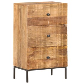 Aparador de madera maciza de mango 45x30x75 cm de vidaXL, Aparadores - Ref: Foro24-286560, Precio: 193,87 €, Descuento: %