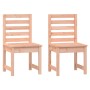 Garden chairs 2 pcs Douglas fir wood 50x48x91.5 cm by vidaXL, Garden chairs - Ref: Foro24-824030, Price: 80,99 €, Discount: %