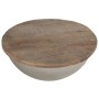 Solid mango wood bowl-shaped coffee table Ø60 cm by vidaXL, Coffee table - Ref: Foro24-286562, Price: 163,04 €, Discount: %