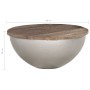 Solid mango wood bowl-shaped coffee table Ø60 cm by vidaXL, Coffee table - Ref: Foro24-286562, Price: 163,04 €, Discount: %