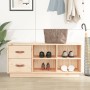 Shoe bench solid pine wood 100x34x45 cm by vidaXL, Shoe racks and shoe organizers - Ref: Foro24-820177, Price: 83,90 €, Disco...