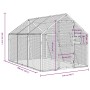 Anthrazitgraues Vogelhaus aus Aluminium 1,79 x 3 x 1,85 m von vidaXL, Füße und Vogelkäfige - Ref: Foro24-3155802, Preis: 332,...