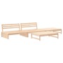 4-piece garden furniture set and solid wood cushions by vidaXL, Garden sets - Ref: Foro24-3186109, Price: 633,50 €, Discount: %