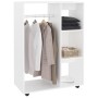 White engineered wood cabinet 80x40x110 cm by vidaXL, Wardrobes - Ref: Foro24-808513, Price: 75,49 €, Discount: %