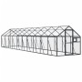 Anthrazitgraues Vogelhaus aus Aluminium 1,79 x 10 x 1,85 m von vidaXL, Füße und Vogelkäfige - Ref: Foro24-3155806, Preis: 639...