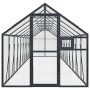 Anthrazitgraues Vogelhaus aus Aluminium 1,79 x 10 x 1,85 m von vidaXL, Füße und Vogelkäfige - Ref: Foro24-3155806, Preis: 639...