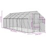 Silberfarbenes Aluminium-Vogelhaus 1,79 x 6 x 1,85 m von vidaXL, Füße und Vogelkäfige - Ref: Foro24-3155798, Preis: 647,99 €,...