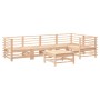 Gartenmöbelset 6-teilig und Kissen aus massivem Holz von vidaXL, Gartensets - Ref: Foro24-3186004, Preis: 547,65 €, Rabatt: %